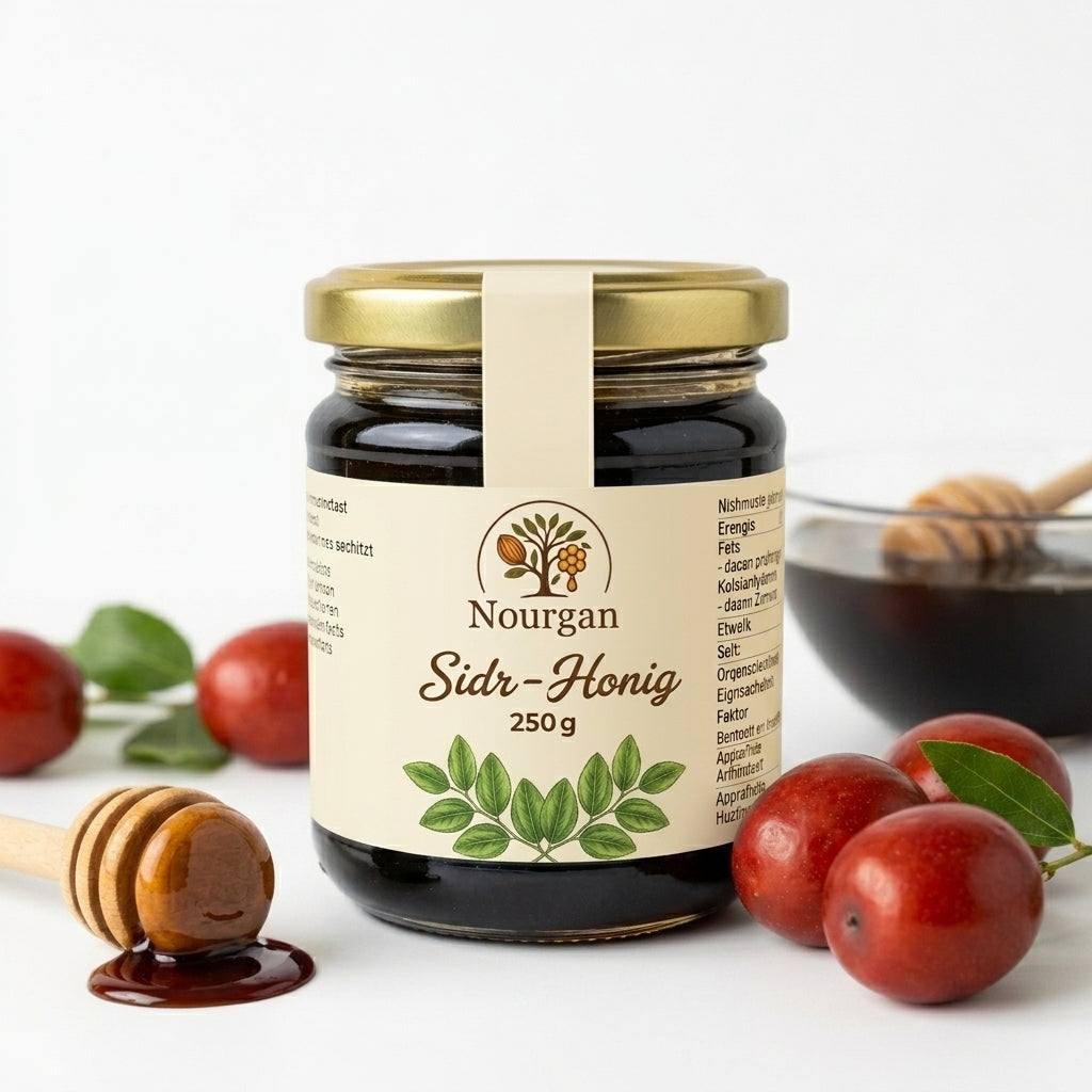 NOURGAN Sidr-Honig im Glas, 250 g