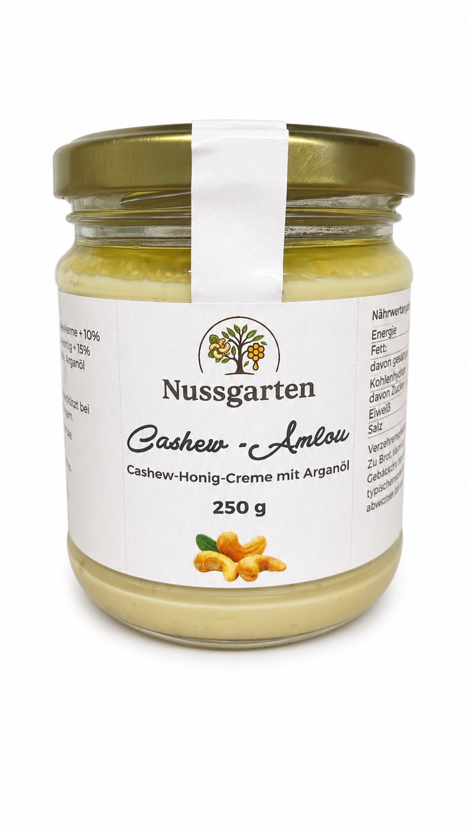 Cashew Amlou - Honig-Creme mit Arganöl & Cashews